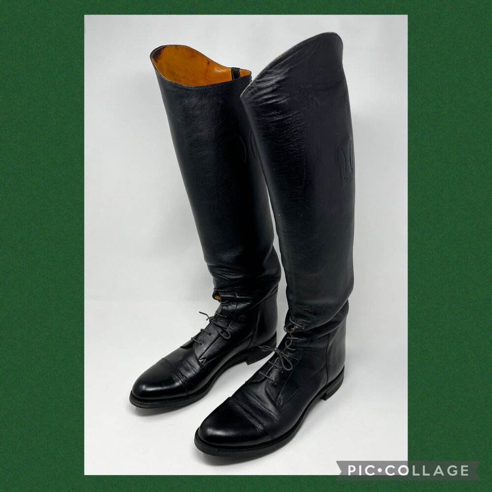 Effingham Equestrian Riding Boot Size 8.5 Mens Tall 200L By The Bond Boot Co.